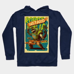 Robot Ninja Wizard  2 Hoodie